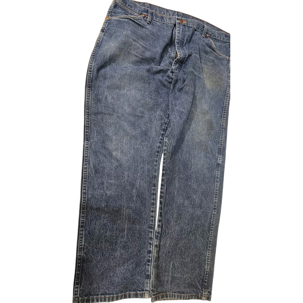 Wrangler Jeans‎ Mens 42x30 Blue Cowboy Cut Original Faded Denim 13MWZPW